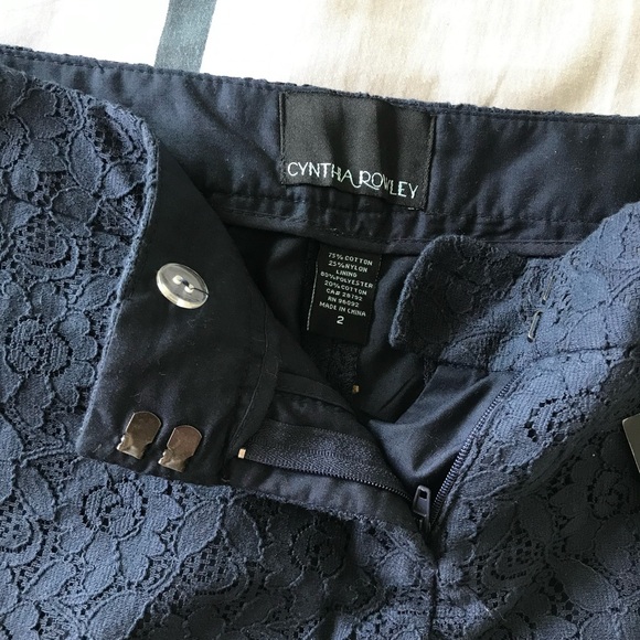NWT Cynthia Rowley lace shorts sz 2 - Picture 3 of 4